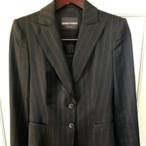 Emporio Armani2-piece Striped Pants Suit
